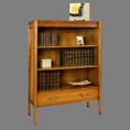REH Kennedy Deco Bookcase with Draw 4770